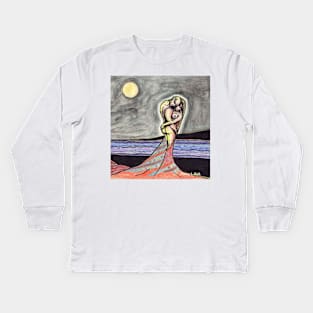 'Lover's In A Landscape' Kids Long Sleeve T-Shirt